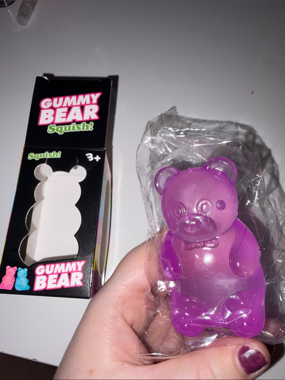 Trendy Brand New Sugar Squish Gummybear- Purple🔥